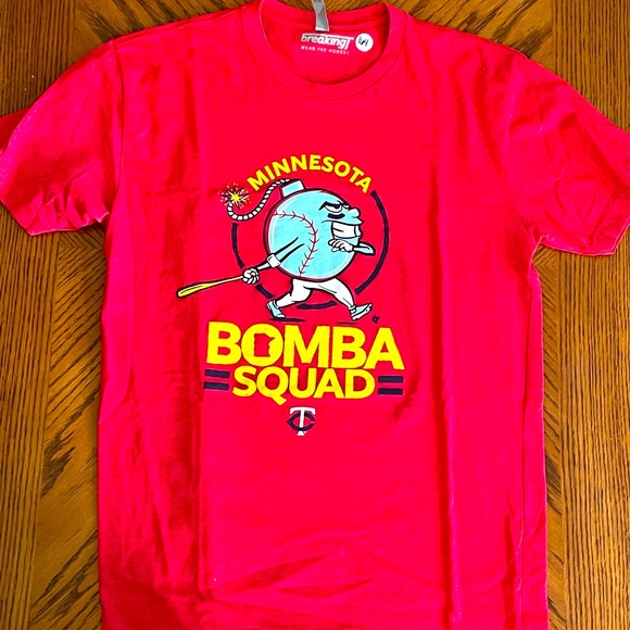 SALE: Minnesota Twins Bomba Squad T-Shirt - Picture 1 of 3